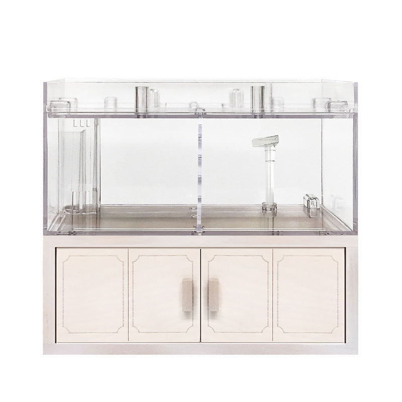 1016-Solid Wood Fish Aquarium with Bottom Filter