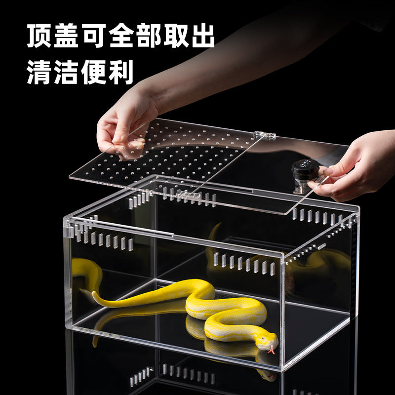 2003-Half-lid Pet Box For Reptiles