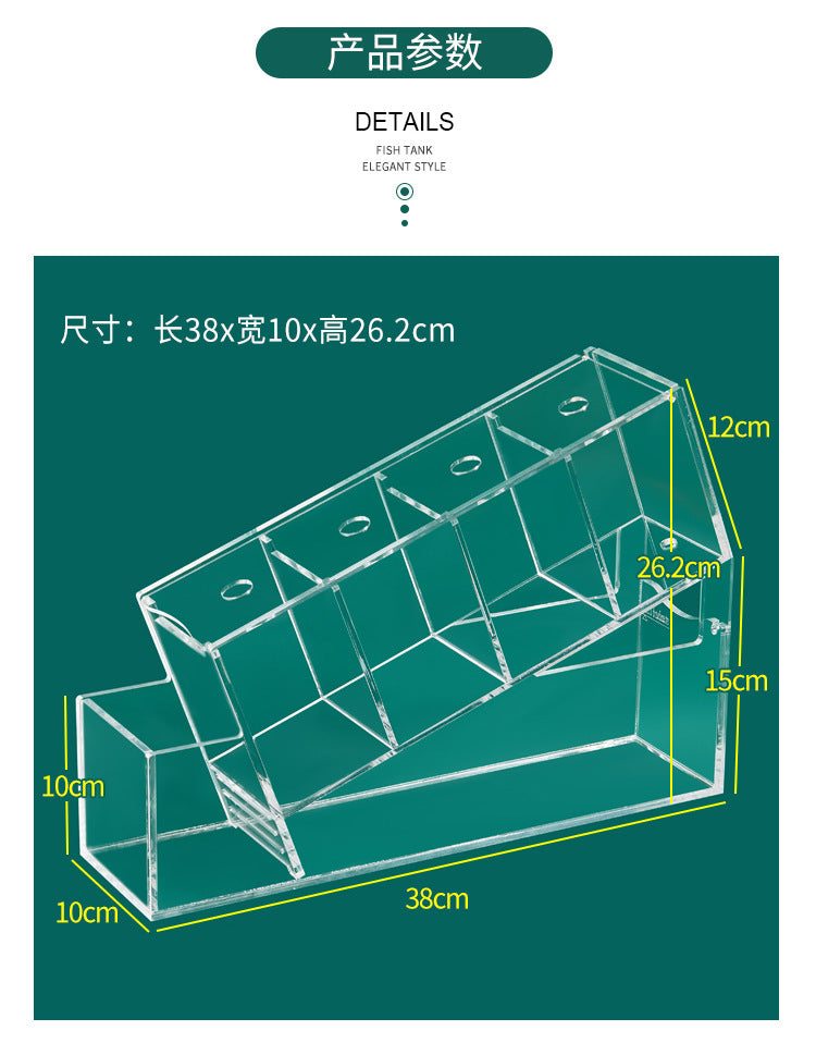 1002-Betta Fish Aquarium with Water Circulation